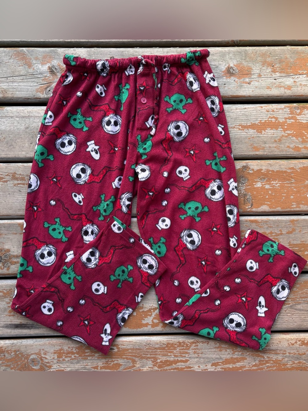 The Nightmare Before Christmas Fleece Pajama Pants - Size Large